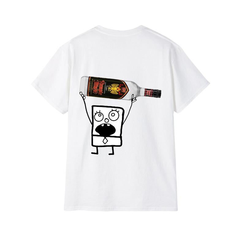 Doodlebob Rumple Minze 2 Sided Shirt for Men, for Women, Gift for All Menswear Top, Cotton, Crew Neck