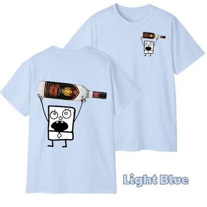 Doodlebob Rumple Minze 2 Sided Shirt for Men, for Women, Gift for All Menswear Top, Cotton, Crew Neck