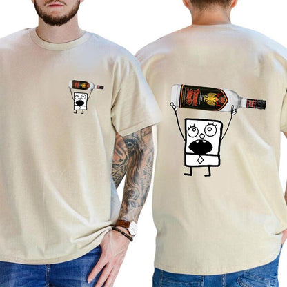 Doodlebob Rumple Minze 2 Sided Shirt for Men, for Women, Gift for All Menswear Top, Cotton, Crew Neck