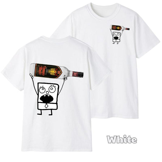 Doodlebob Rumple Minze 2 Sided Shirt for Men, for Women, Gift for All Menswear Top, Cotton, Crew Neck